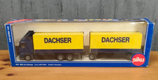 📦 SIKU 3919 Modellauto DACHSER LKW mit Anhänger blau/gelb 🚚 OVP