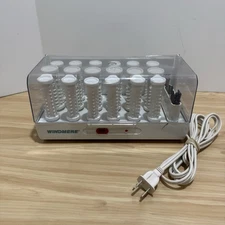 Windmere Custom Curl 18 Hairsetter 17 Clips SS-182 w/Case SM-IH18/699 Hot Roller