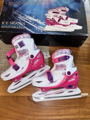 Ice Skates Adjustable Size Small J10-j13