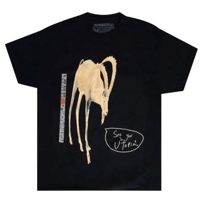 Travis Scott Astroworld Festival 2021 Concert Merch Goat Utopia Size Small