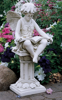 The Secret Garden British Fairy Reading Statue