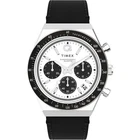 Timex Men's Q Chronograph White Dial Quartz 40mm Watch TW2W53400VQ