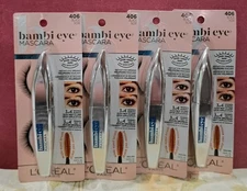 4 Loreal Paris Bambi Eye Mascara, 406 Black, Waterproof