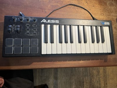 Alesis V25 25-Key USB MIDI Keyboard Controller w/ Pitch/Mod Wheels, Pads