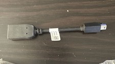 1PCS Dell Male Mini DisplayPort to Female DisplayPort Adapter PN: 00FKKK