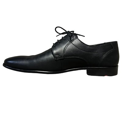 Manon Lloyd Germany Black Leather Plain Toe Derby Blucher Dress Shoe Men US 11.5 Manon Lloyd Germany Black Leather Plain Toe Derby Blucher  main image 4