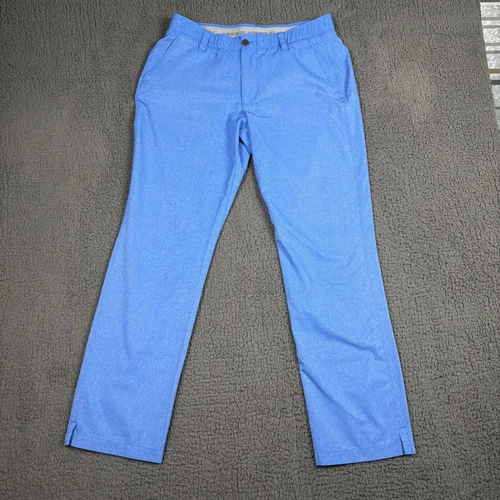 Under Armour Mens Pants 34x32 Electric Blue Golf UA Drive Stretch Performance