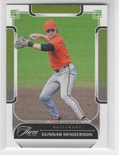 2024 GUNNAR HENDERSON Panini Three and Two #38 Orioles /99