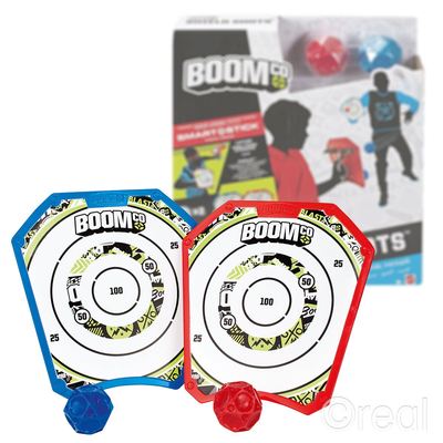 BoomCo SHIELD SHOTS Set Mit Smart Stick Runden Outdoor Spiel Offiziell