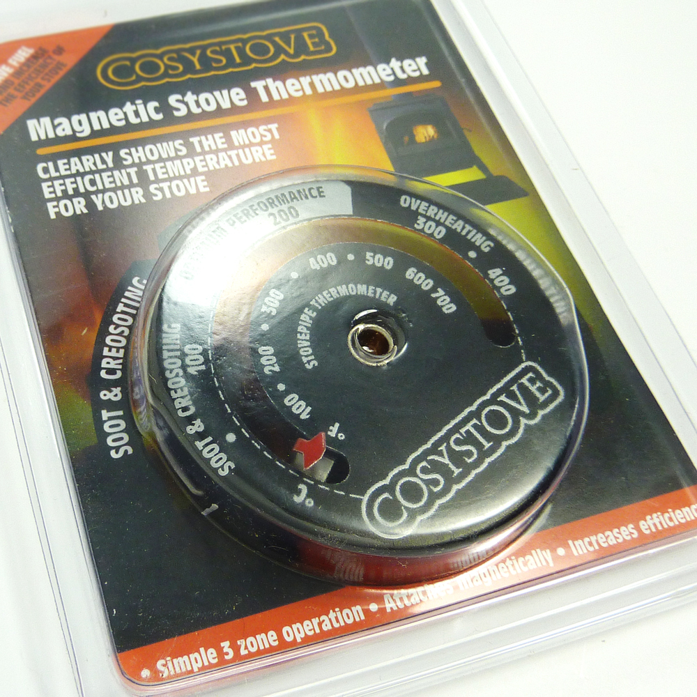 COSYSTOVE Magnetic Stove Flue Pipe Fan Temperature Gauge Stove Thermometer  | eBay