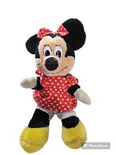 Vintage Disney World Minnie Mouse Disneyland Plush Stuffed Animal 12