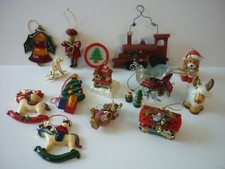 Christmas Holidays Ornaments - CRAFTERS SPECIAL - Mixed 15 LOT