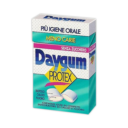 DAYGUM PROTEX - GOMME DA MASTICARE- CHEWING GUM - 20 ASTUCCI