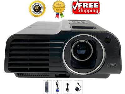 BenQ MP723 DLP Projector XGA Conference 3300 ANSI HD HDMI-Adapter