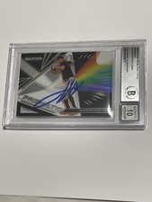 Jackson Holliday Signed Prizm Prizmatic Card Orioles IP Slabbed Beckett BAS a