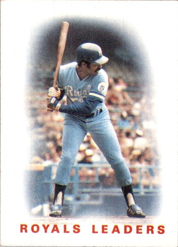 1986 Topps Royals Leaders 1985 TEAMLEADER Kansas City Royals #606