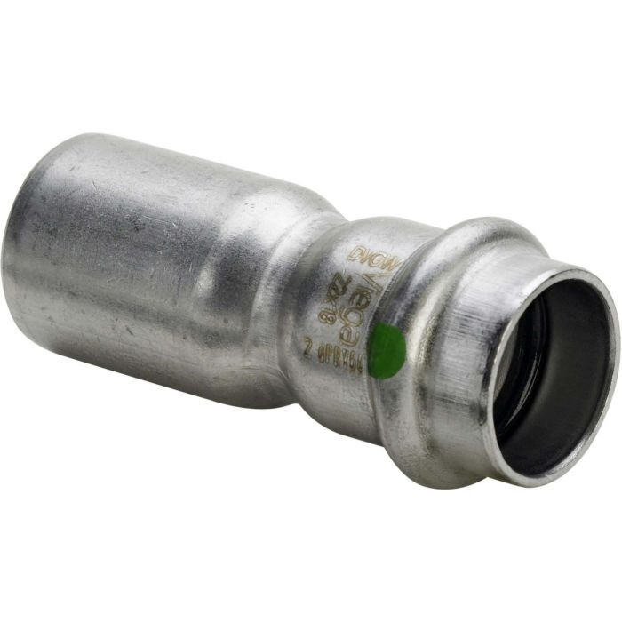 Viega Sanpress Inox Reduzierstück 436353, 54x35 мм, нержавеющая сталь, SC-контур