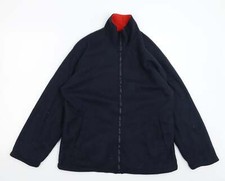 Newville Womens Blue Jacket Size 16 Zip