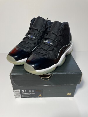 DS NEW 2016 NIKE AIR JORDAN 11 XI SPACE JAM SIZE 3.5Y 