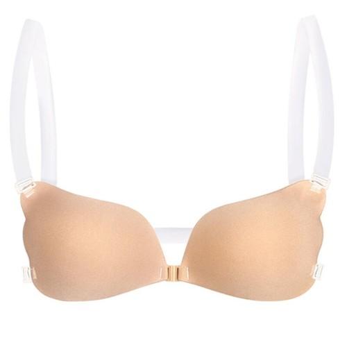 Push up Strapless Self Adhesive Bra,Invisible Silicone Bra for Backless Dress - Picture 21 of 26