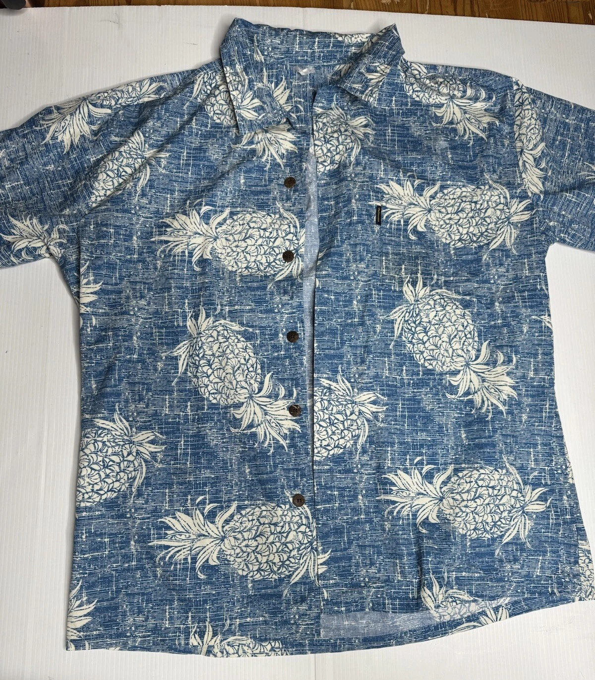 Vintage Palm Wave Hawaii pineapple men’s Shirt