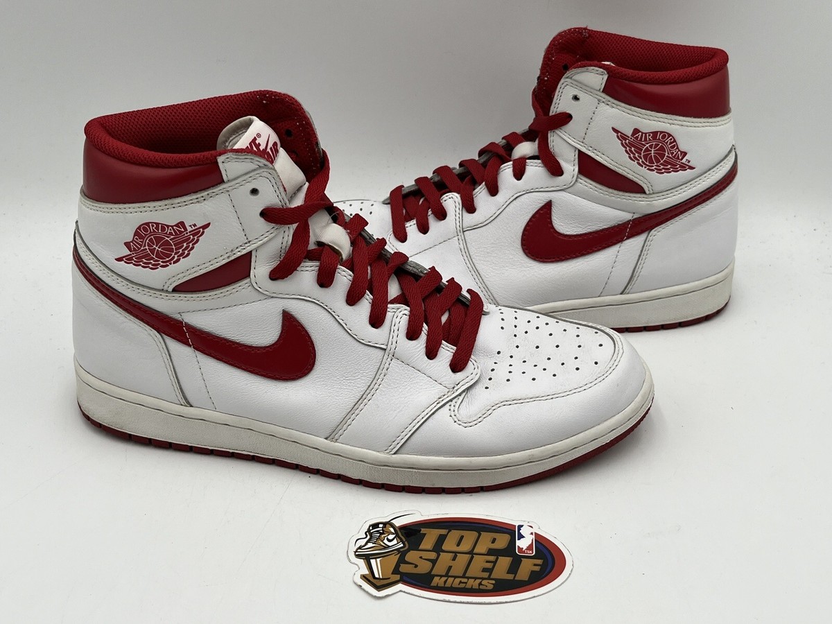 Air Jordan 1 High Metallic Red 2017 Size 10.5 Used Rare Air Jordan 1 High Metallic Red 2017 Size 10.5 Used Rare