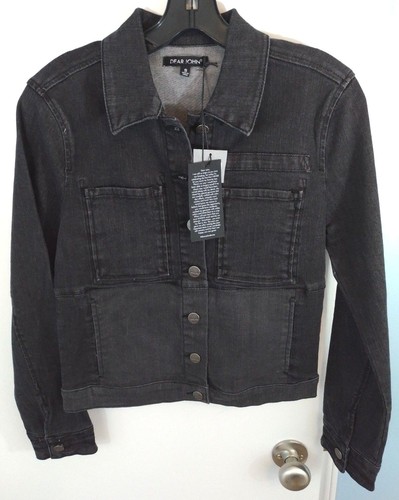 DEAR JOHN Denim Jacket Sz Small Stitch 