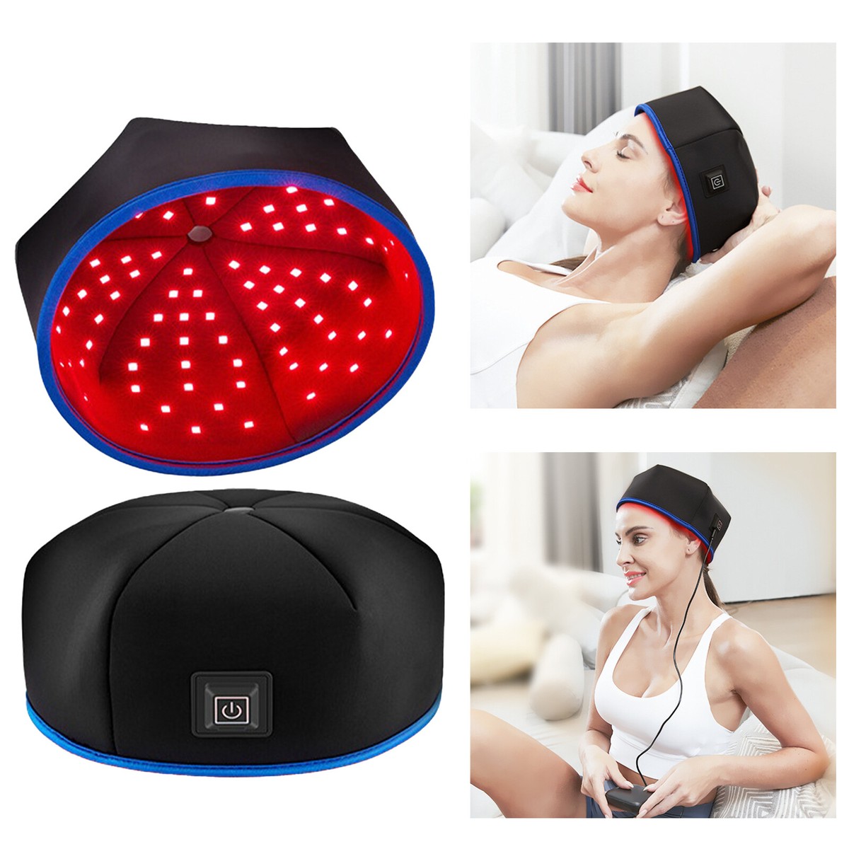 Upgrade Infrared Red Light Therapy Cap Hat Hair Regrowth  display picture 1