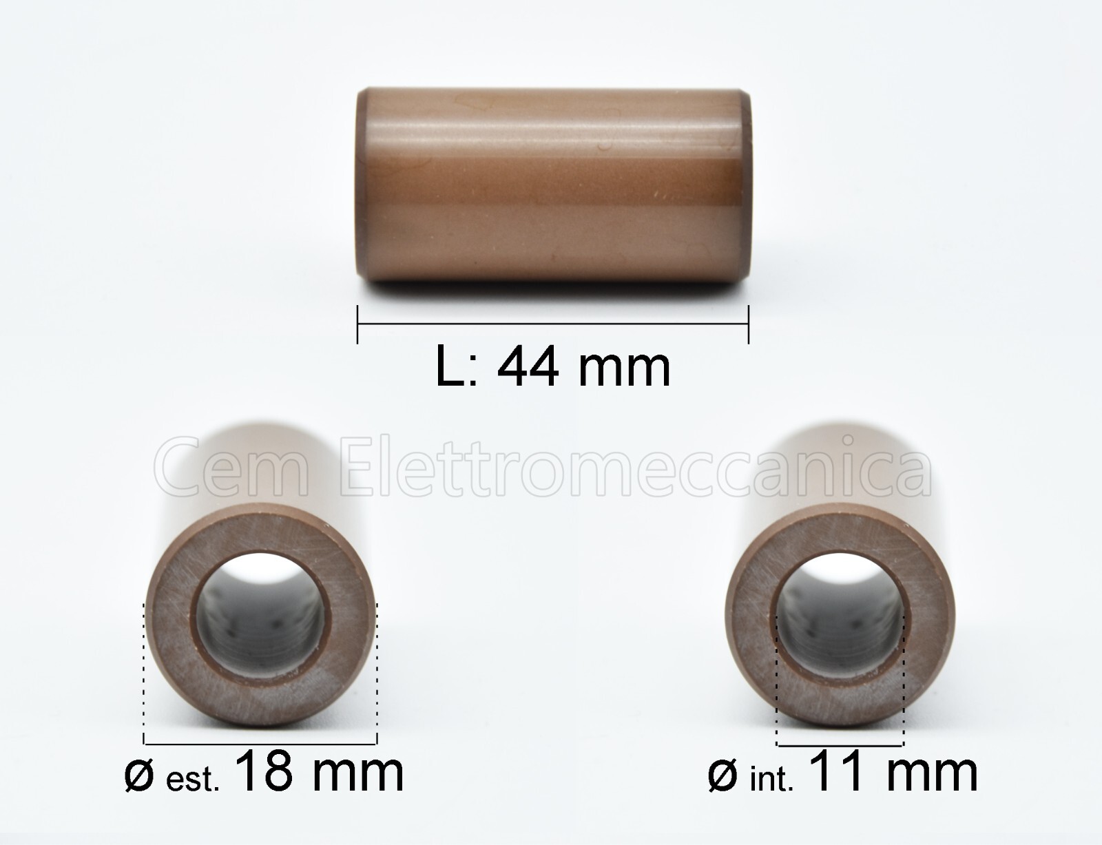 Kit 3 Pistoni 44 x 18 mm per pompa COMET idropulitrice FW FWS FWD FW2 FWS2 RW