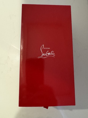 Christian Louboutin CLB Hand Held Two-Sided Red Lip Lips Mirror Authentic - Picture 4 of 5
