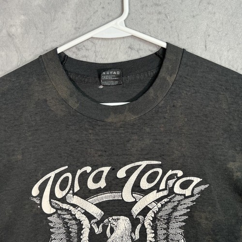 Vintage Tora Tora Wild In Memphis Again T Shirt Adult XL Black USA Made Mens - Picture 7 of 17