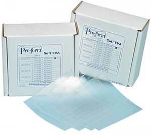 Keystone ProForm .120 Soft EVA Tray Material 5'' x 5'' 25/Pk #9611240