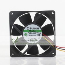 PMD2408PTV2-A DC24V 0.17A 4.1W 8025 80x80x25mm 3-Wire Axial Cooling Original Fan