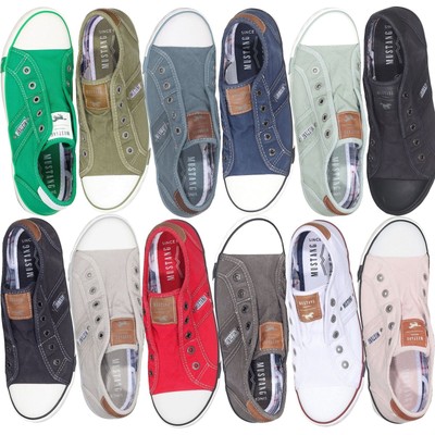 Mustang Damen Schuhe Sneaker Frauenschuhe Sneakers Turnschuhe Slip