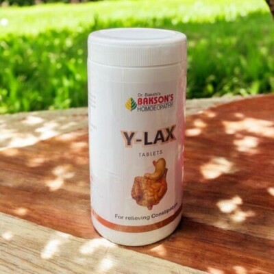 Bakson Homeopathy Bakson Y-Lax Tablets (75) tablets in each pack  X 3 PACK