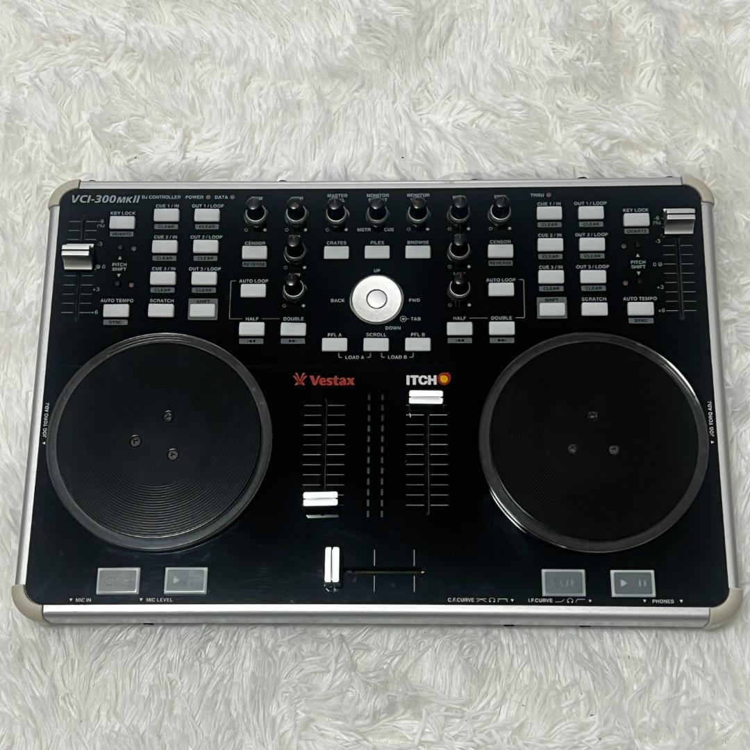 Vestax VCI 300 MKII DJ Controller With Serato Itch Black for sale 