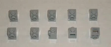 LEGO NEW 1x1 Light Bluish Grey Brick with Headlight (10x) 4211476 Brick 4070