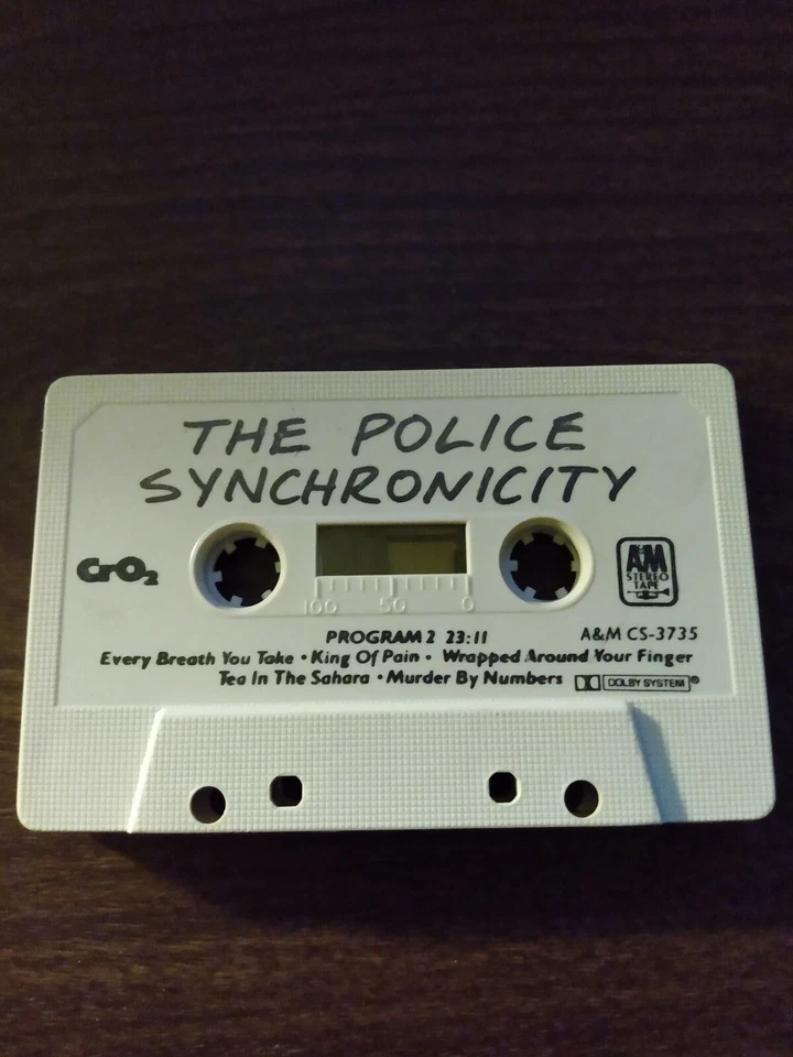 The Police, Synchronicity, Cassette Tape, A&M CS-3735, used. Foto 4 de 4