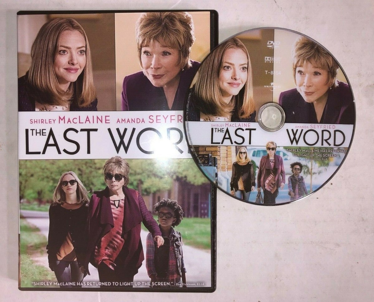 The Last Word (DVD, 2017) Shirley MacLaine, Amanda Seyfried, Anne