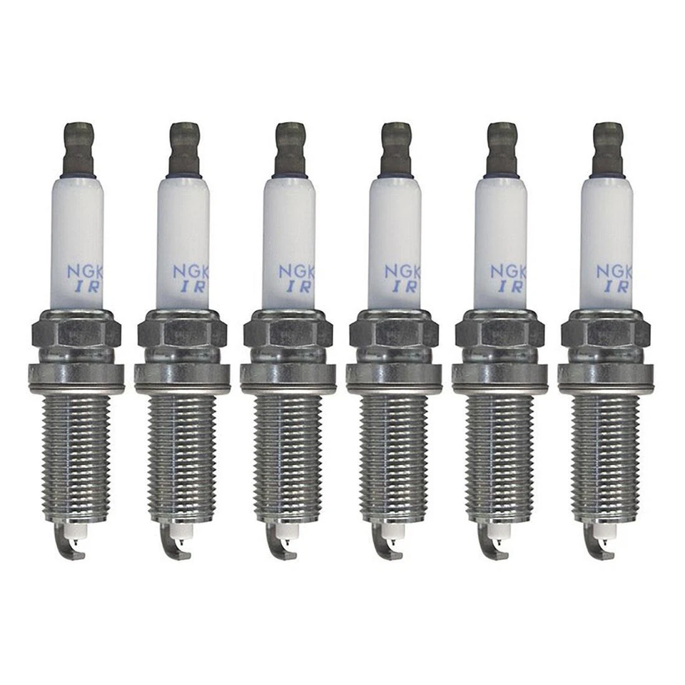 Juego de 6 bujías láser de iridio NGK para BMW 323I Gap 2006 0,044" Foto 2 de 4