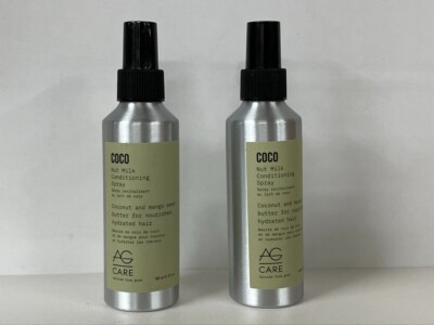AG COCO Nut milk conditioning spray 5 fl oz    2 pack    nourishing & Hydrate