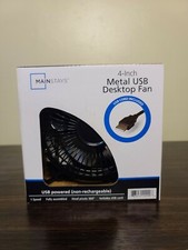 Metal Usb Desktop Fan