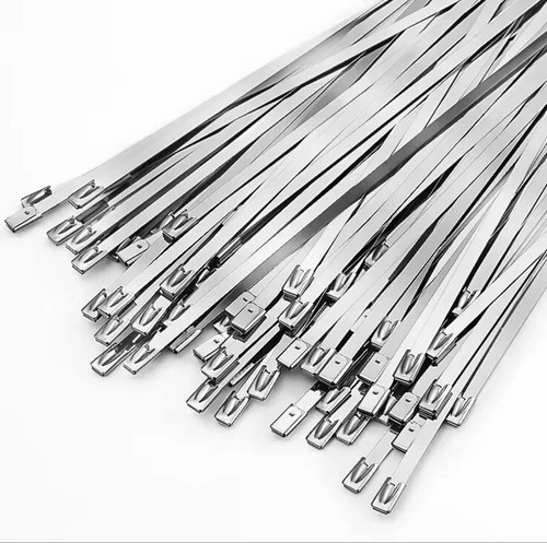 Correas térmicas de escape envolventes con cremallera de metal de acero inoxidable grado marino - Imagen 3 de 6