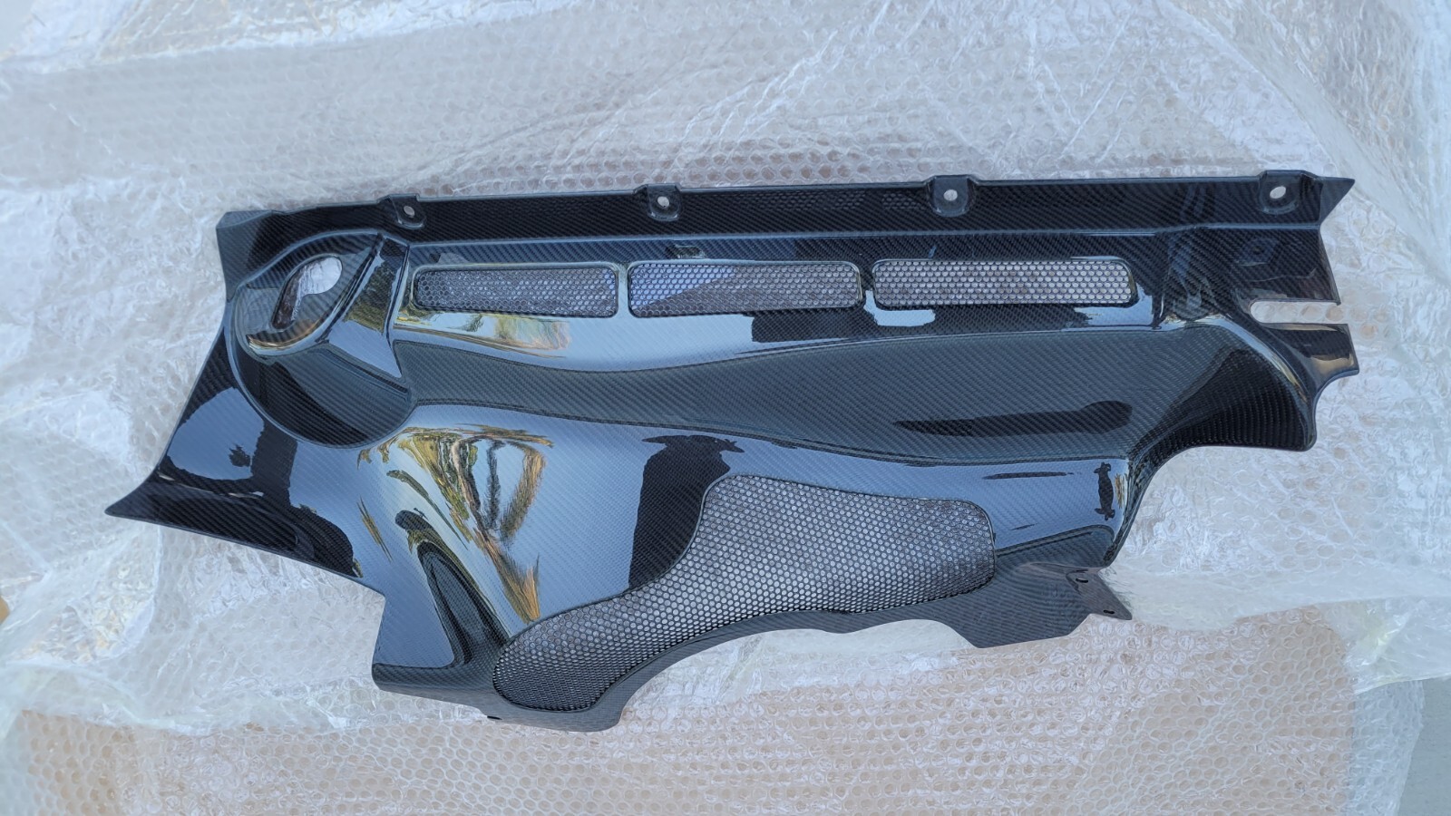 Carbon Fiber Engine Bay Shields cover McLaren 650S MP4-12C OEM