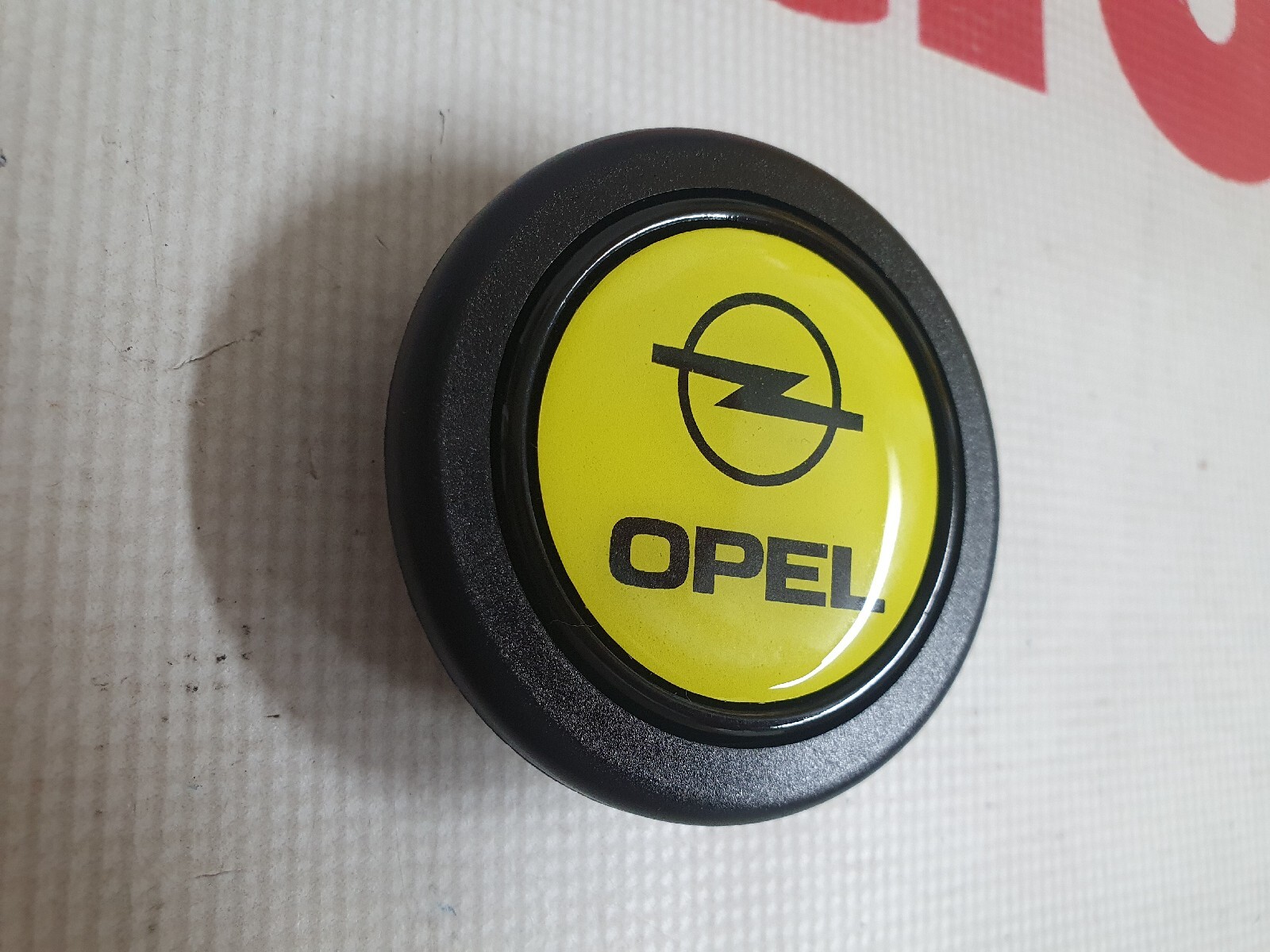 Opel horn push button for Momo Sparco OMP Raid Luisi etc. steering