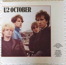 U2_ October_1981_Vinile_Lp_Ricordi ILPS 19680