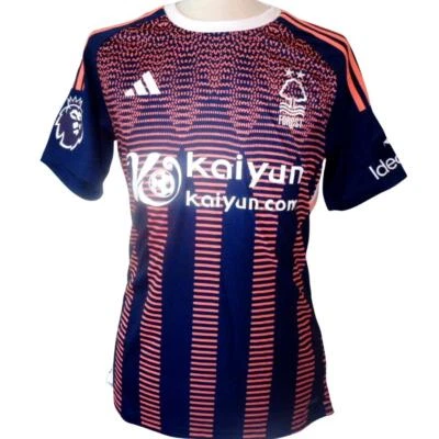NOTTINGHAM FOREST Adidas Third Football Shirt 2023-24 NEW Mens Small 3rd BNWT - Image 1 of 4