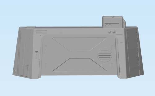 Star Wars Legions - Scenery - Terrain - Imperial Bunker Entrance / Sliding Door - Picture 3 of 6