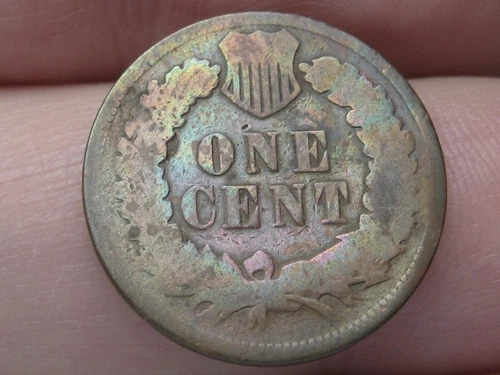 1878 Indian Head One Cent Penny- Good/VG Details