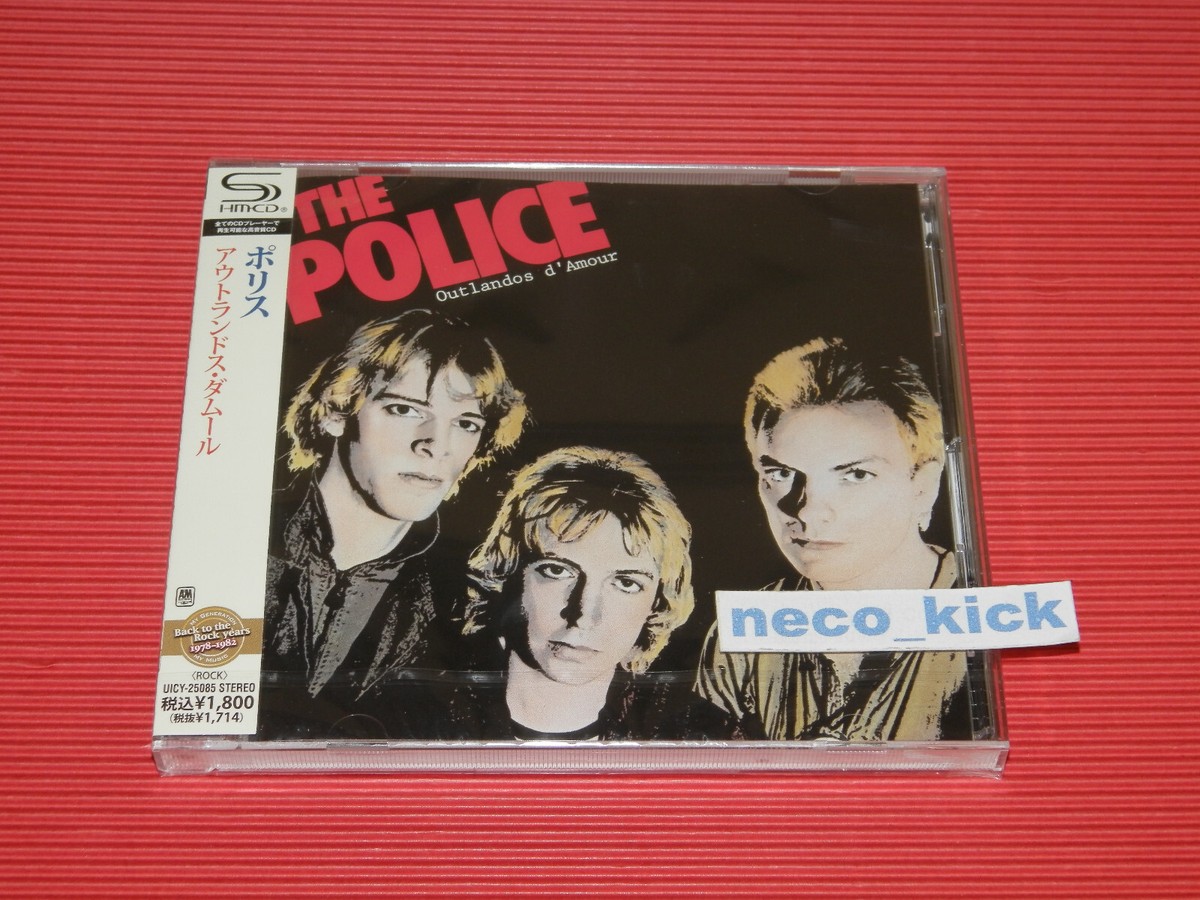 The Police Outlandos d'Amour 帯付き 4BT THE POLICE OUTLANDOS D'AMOUR JAPAN SHM CD | eBay